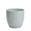 GoodHome Duck Egg Ceramic Circular Plant Pot (Dia)21.5cm -Draper Tool Shop goodhome duck egg ceramic circular plant pot dia 21 5cm3663602440819 02c bq