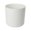 GoodHome White Plastic Circular Plant Pot (Dia)30.5cm -Draper Tool Shop goodhome white plastic circular plant pot dia 30 5cm3663602441854 02c bq
