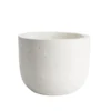GoodHome White Speckled Circular Plant Pot (Dia)21cm -Draper Tool Shop goodhome white speckled circular plant pot dia 21cm3663602441557 02c bq