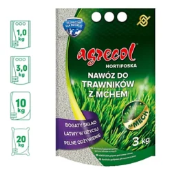 GRANULAR FERTILIZER FOR LAWNS WITH MOSS-3 KG HORTIFOSKA