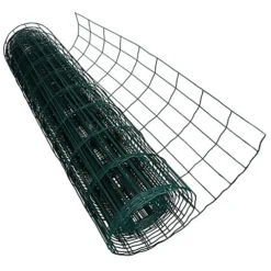 Green PVC Coated Steel Wire Garden Border Fence Netting Mesh 20m X 0.9m -Draper Tool Shop green pvc coated steel wire garden border fence netting mesh 20m x 0 9m5056316386630 04c MP