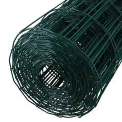 Green PVC Coated Steel Wire Garden Border Fence Netting Mesh 50m X 0.9m -Draper Tool Shop green pvc coated steel wire garden border fence netting mesh 50m x 0 9m5056316386661 04c MP