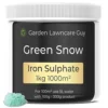 Green Snow - Iron Sulphate 1kg (1000m²) -Draper Tool Shop green snow iron sulphate 1kg 1000m 5065007977910 01c MP