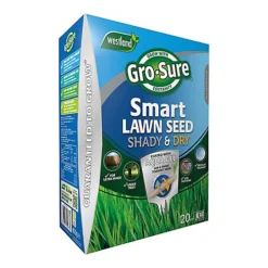 Gro-Sure Smart Seed Lawn Fertiliser 20m² 0.8kg -Draper Tool Shop gro sure smart seed lawn fertiliser 20m 0 8kg5023377009730 01c bq
