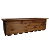 Hand Made 108cm X 41cm Rustic Wooden Large Garden Trough / Flower Bed Planter -Draper Tool Shop hand made 108cm x 41cm rustic wooden large garden trough flower bed planter5060559857192 01c MP