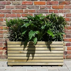 Horizon Outdoor Rectangular Wooden Planter 90cm 9 Horizon Outdoor Rectangular Wooden Planter 90cm -Draper Tool Shop horizon outdoor rectangular wooden planter 90cm3598740040174 04c MP