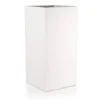 IDEALIST Contemporary White Light Concrete Garden Tall Square Planter, Outdoor Plant Pot H60 L27 W27 Cm, 44L -Draper Tool Shop idealist contemporary white light concrete garden tall square planter outdoor plant pot h60 l27 w27 cm 44l5000124502232 01c MP