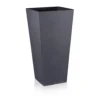 IDEALIST Faux Lead Dark Grey Light Concrete Garden Tall Planter, Outdoor Plant Pot With Tapered Shape H65 L32 W32 Cm, 67L -Draper Tool Shop idealist faux lead dark grey light concrete garden tall planter outdoor plant pot with tapered shape h65 l32 w32 cm 67l5000124401719 01c MP