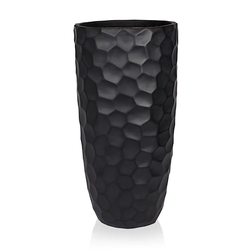 IDEALIST Mosaic Style Black Tall Round Vase Planter Outdoor Plant Pot D41.5 H77 Cm, 104L 3 IDEALIST Mosaic Style Black Tall Round Vase Planter Outdoor Plant Pot D41.5 H77 Cm, 104L
