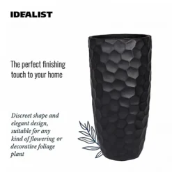 IDEALIST Mosaic Style Black Tall Round Vase Planter Outdoor Plant Pot D41.5 H77 Cm, 104L 9 IDEALIST Mosaic Style Black Tall Round Vase Planter Outdoor Plant Pot D41.5 H77 Cm, 104L -Draper Tool Shop idealist mosaic style black tall round vase planter outdoor plant pot d41 5 h77 cm 104l5060874793199 06c MP