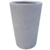 IDEALIST Stone Grey Light Concrete Round Garden Tall Planter, Outdoor Large Plant Pot H70 L50 W50 Cm, 137L -Draper Tool Shop idealist stone grey light concrete round garden tall planter outdoor large plant pot h70 l50 w50 cm 137l5000124403232 01c MP