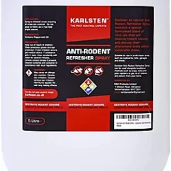 Karlsten Anti Rodent/Mice Repellent & Deterrent Peppermint Oil 5 Litre Disrupts Pheromone Trails Industrial And Home Use