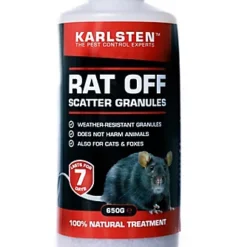 Karlsten Anti Rodent Rat & Mouse Deterrent & Repellent Peppermint Granules 650 Grams