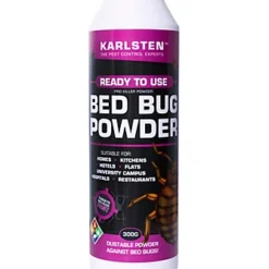Karlsten Bed Bug Killer Powder Fast Effective Clean Non Staining Bed Bug Killing Treatment 300 G