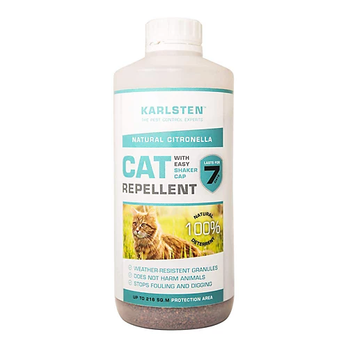 Karlsten Cat Repellent Anti Fouling Granules , Natural Humane Cat Deterrent Citronella 3 Karlsten Cat Repellent Anti Fouling Granules , Natural Humane Cat Deterrent Citronella