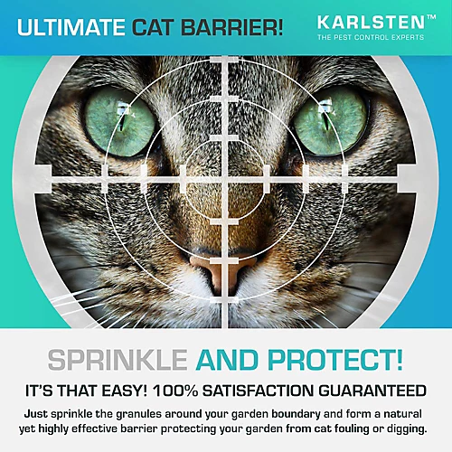 Karlsten Cat Repellent Anti Fouling Granules , Natural Humane Cat Deterrent Citronella 6 Karlsten Cat Repellent Anti Fouling Granules , Natural Humane Cat Deterrent Citronella - Image 4