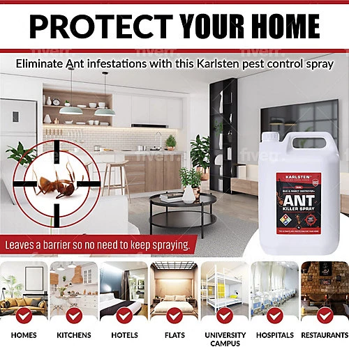 Karlsten Dual Bug Ant Killer Super Strength Cypermethrin Ant Killer 5 Litre 5 Karlsten Dual Bug Ant Killer Super Strength Cypermethrin Ant Killer 5 Litre - Image 4