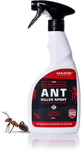 Karlsten Dual Bug Ant Killer Super Strength Cypermethrin Ant Killer Spray 3 Karlsten Dual Bug Ant Killer Super Strength Cypermethrin Ant Killer Spray