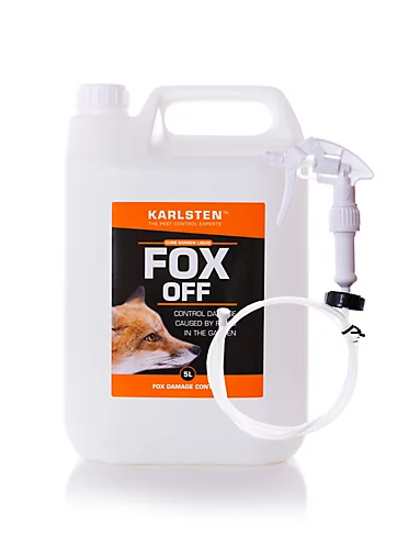 Karlsten Fox Repellent High Strength Natural Citronella Deterrent Anti Fouling & Garden Protetion From Damage Caused By Foxes 5 Li 3 Karlsten Fox Repellent High Strength Natural Citronella Deterrent Anti Fouling & Garden Protetion From Damage Caused By Foxes 5 Li