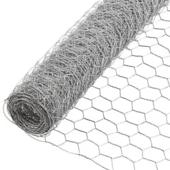 Kingfisher Galvanised Chicken Wire Mesh Netting Cage Aviary Fence 6m X 0.9m 25mm