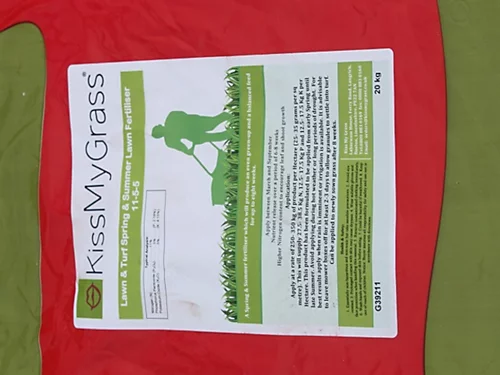 KissMyGrass Spring & Summer Lawn And Sportsfield Fertiliser 11.5.5 (25 X 20kg) 6 KissMyGrass Spring & Summer Lawn And Sportsfield Fertiliser 11.5.5 (25 X 20kg) - Image 4