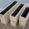 Large Lined 3 Tier Rough Sawn Garden Trough - 20cm Wide X 47cm High X 80cm Long -Draper Tool Shop large lined 3 tier rough sawn garden trough 20cm wide x 47cm high x 80cm long5065016304066 01c MP