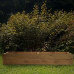 Large Wooden Garden Planter Decking Tub Tan Trough 120 Cm 4ft 7 Large Wooden Garden Planter Decking Tub Tan Trough 120 Cm 4ft -Draper Tool Shop large wooden garden planter decking tub tan trough 120 cm 4ft5060863620796 02c MP