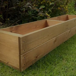 Large Wooden Garden Planter Decking Tub Tan Trough 120 Cm 4ft 9 Large Wooden Garden Planter Decking Tub Tan Trough 120 Cm 4ft -Draper Tool Shop large wooden garden planter decking tub tan trough 120 cm 4ft5060863620796 04c MP