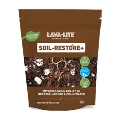 LAVA-LITE Soil Restore, Improves Soil Structure Naturally, 3 Litres