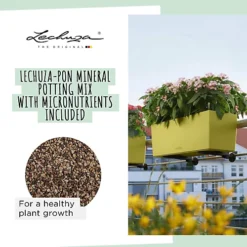 LECHUZA BALCONERA Color 50 Slate Window Box Self-watering Planter With Substrate And Water Level Indicator H19 L50 W19 Cm, 8L 9 LECHUZA BALCONERA Color 50 Slate Window Box Self-watering Planter With Substrate And Water Level Indicator H19 L50 W19 Cm, 8L -Draper Tool Shop lechuza balconera color 50 slate window box self watering planter with substrate and water level indicator h19 l50 w19 cm 8l4008789156730 04c MP