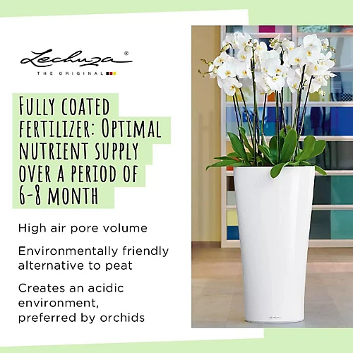 LECHUZA ORCHIDPON Orchid Potting Mix Organic Peat-Free Orchid Compost 3 Liter 6 LECHUZA ORCHIDPON Orchid Potting Mix Organic Peat-Free Orchid Compost 3 Liter - Image 4