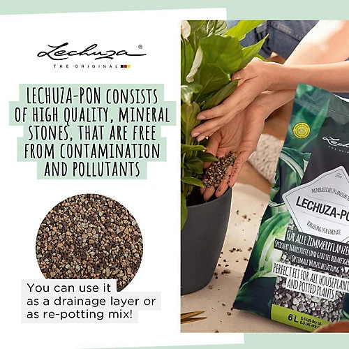 LECHUZA PON Peat-Free Houseplant Potting Mix For Indoor Plants Potting Compost For Plants Indoors 12 Liter 5 LECHUZA PON Peat-Free Houseplant Potting Mix For Indoor Plants Potting Compost For Plants Indoors 12 Liter - Image 3