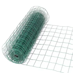 Livingandhome Dark Green PVC Coated Wire Mesh Fencing 0.9 X 20 M 8 Livingandhome Dark Green PVC Coated Wire Mesh Fencing 0.9 X 20 M -Draper Tool Shop livingandhome dark green pvc coated wire mesh fencing 0 9 x 20 m0735940249577 03c MP