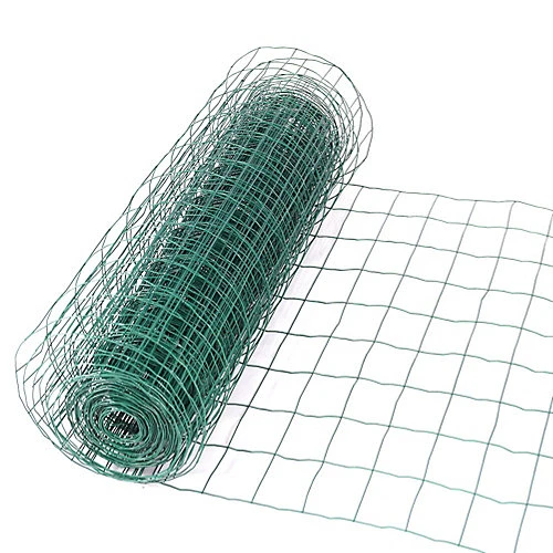 Livingandhome Dark Green PVC Coated Wire Mesh Fencing 0.9 X 20 M 5 Livingandhome Dark Green PVC Coated Wire Mesh Fencing 0.9 X 20 M - Image 3