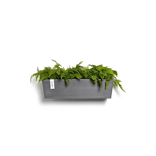 Manhattan Wall Plant Pot 55cm Grey 4 Manhattan Wall Plant Pot 55cm Grey - Image 2