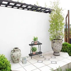 Modern Plant Stand 2 Shelf - VegTrug -Draper Tool Shop modern plant stand 2 shelf vegtrug4975149868551 03c MP