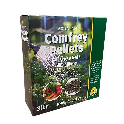 Natural Comfrey Pellets Plant Fertiliser 3ltr 3 Natural Comfrey Pellets Plant Fertiliser 3ltr