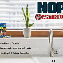 NOPE Ant Killer Syringe (2x10g) Baited Ant Gel Indoor & Outdoor Total Nest/s Eradication. Zero Mess & Refillable. -Draper Tool Shop nope ant killer syringe 2x10g baited ant gel indoor outdoor total nest s eradication zero mess refillable 5060132767399 04c MP