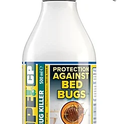 NOPE CP Bed Bug Killer Spray (500ml) Fast-acting, Odourless Repellent And Disinfectant For Effective Bed Bug Control. HSE Approved