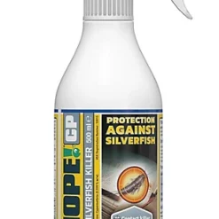 NOPE CP Silverfish Killer Spray (500ml) - Fast-acting, Odourless And Repellent For Effective Silverfish Control. HSE Approved