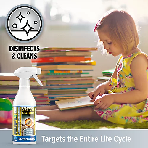 NOPE CP Silverfish Killer Spray (500ml) - Fast-acting, Odourless And Repellent For Effective Silverfish Control. HSE Approved 5 NOPE CP Silverfish Killer Spray (500ml) - Fast-acting, Odourless And Repellent For Effective Silverfish Control. HSE Approved - Image 3