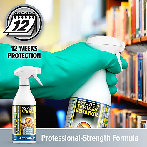 NOPE CP Silverfish Killer Spray (500ml) - Fast-acting, Odourless And Repellent For Effective Silverfish Control. HSE Approved 6 NOPE CP Silverfish Killer Spray (500ml) - Fast-acting, Odourless And Repellent For Effective Silverfish Control. HSE Approved - Image 4