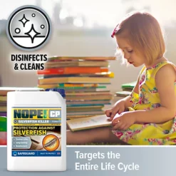 NOPE CP Silverfish Killer Spray (5L) - Fast-acting, Odourless And Repellent For Effective Silverfish Control. HSE Approved 9 NOPE CP Silverfish Killer Spray (5L) - Fast-acting, Odourless And Repellent For Effective Silverfish Control. HSE Approved -Draper Tool Shop nope cp silverfish killer spray 5l fast acting odourless and repellent for effective silverfish control hse approved5060132766286 04c MP