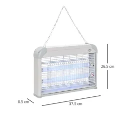 Outsunny 20W Mosquito Killer Electric Insect Fly Pest Control Bug Zapper Trap UV -Draper Tool Shop outsunny 20w mosquito killer electric insect fly pest control bug zapper trap uv5055974888807 03c MP