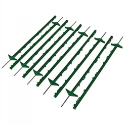 Oypla 1m Green Plastic Electric Temporary Fence Fencing Pins Posts Stakes Pack Of 10 -Draper Tool Shop oypla 1m green plastic electric temporary fence fencing pins posts stakes pack of 105060544753508 04c MP