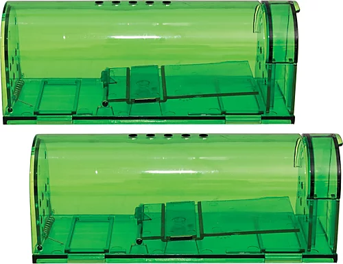 Pack Of 2 Indoor Outdoor Small Humane Mice Mouse Rat Rodent Trap Catcher Cage 6 Pack Of 2 Indoor Outdoor Small Humane Mice Mouse Rat Rodent Trap Catcher Cage - Image 4