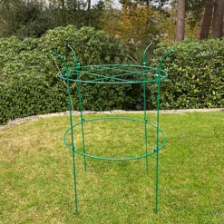 Pack Of 3 Peony Circular Metal Plant Supports (90cm)