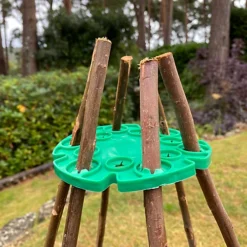 Pack Of 40 Willow Pea & Bean Support Sticks (120cm) -Draper Tool Shop pack of 40 willow pea bean support sticks 120cm 5060266597398 03c MP