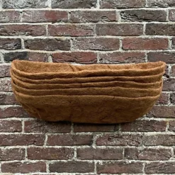 Pack Of 5 Extra Deep Coco Wall Planter Liner (60cm) -Draper Tool Shop pack of 5 extra deep coco wall planter liner 60cm 5060266598746 03c MP