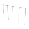 Panacea Steel Curved Plant Support Frame (L)60cm (Dia)25cm, Set Of 4